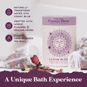 🛁 Lunar Blend Bath Tea by Purple Canyon – 3-Pack